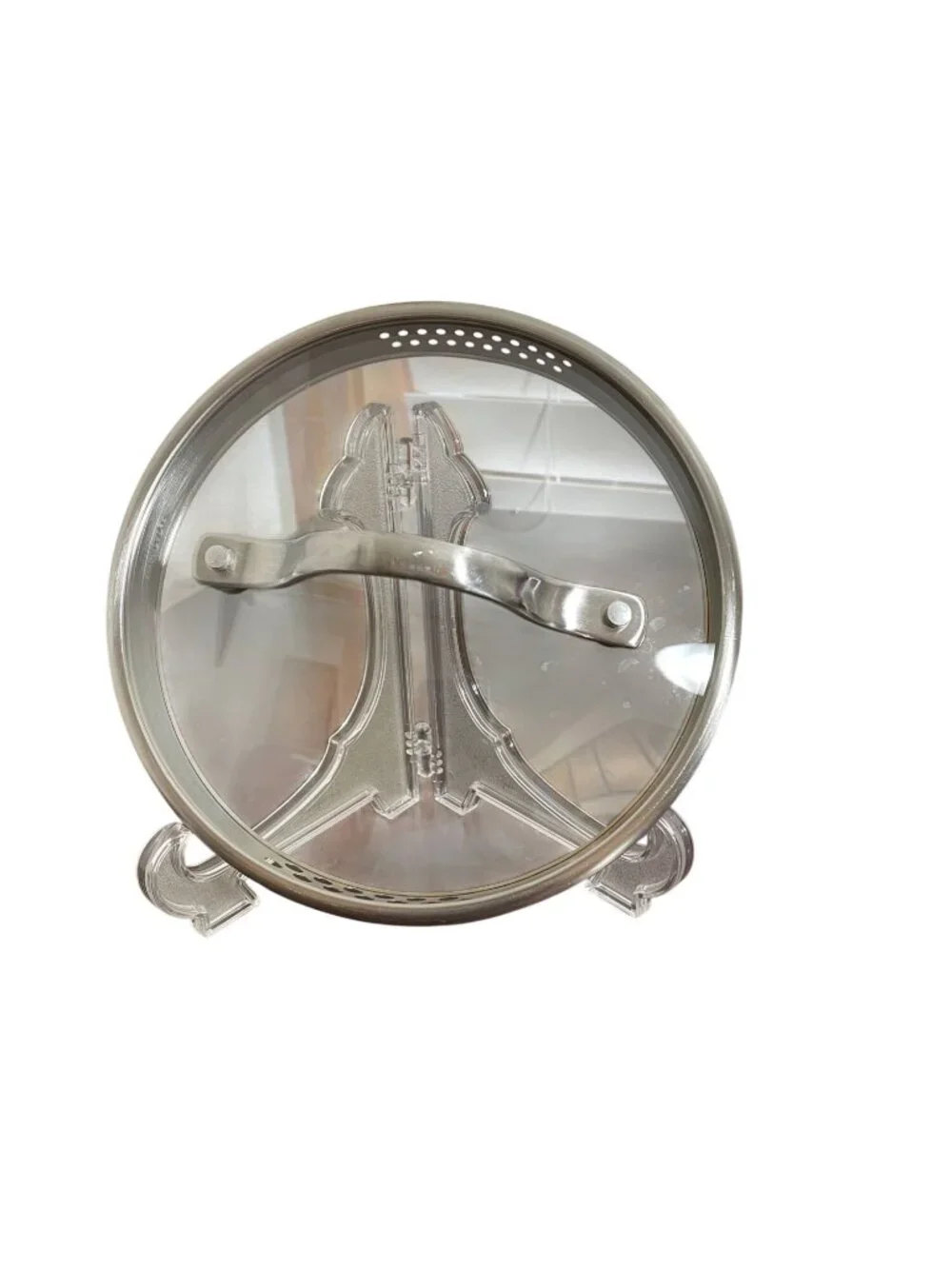 Replacement Straining Lid - Universal 7 inch by 1 inch - Stainless Steel